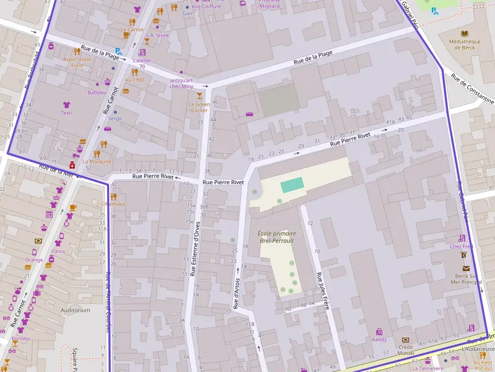 Appartement 71 m² trois pièces à vendre à Berck