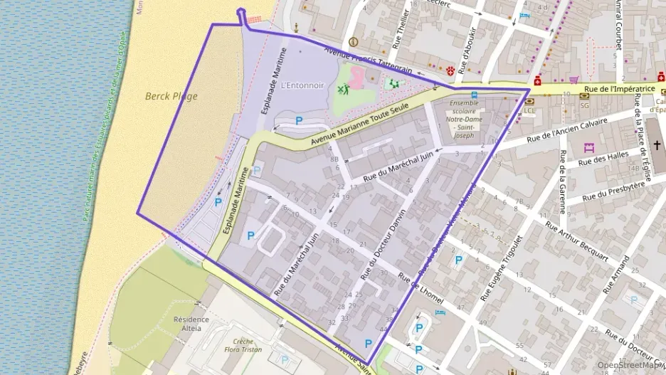 Appartement 51 m² deux pieces à vendre à Berck