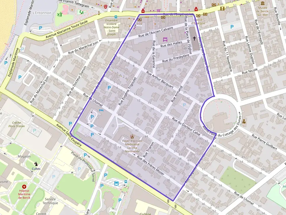 Appartement 59 m² trois pièces à vendre à Berck