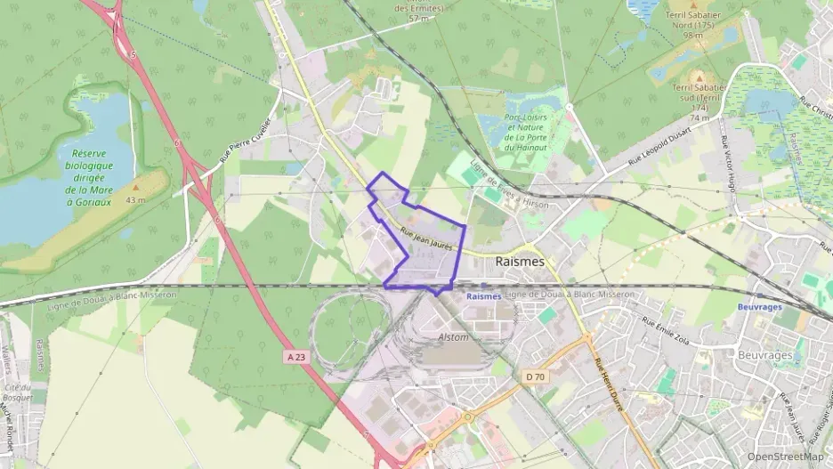 Appartement 40 m² deux pieces à vendre à Raismes