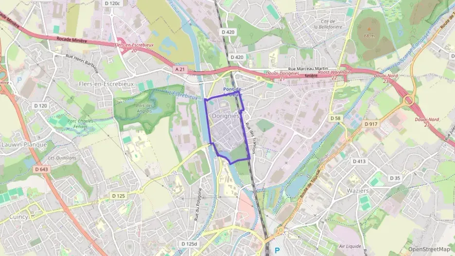 Appartement 75 m² trois pièces à vendre à Douai Appartement 75 m² trois pièces à vendre à Douai