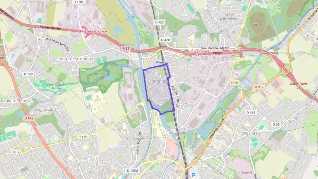 Appartement 75 m² trois pièces à vendre à Douai