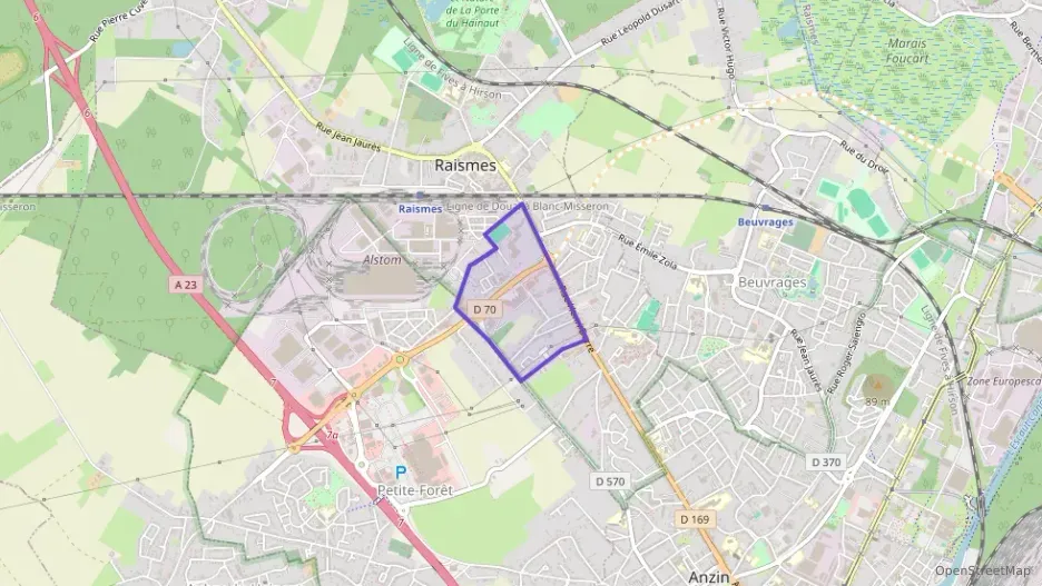 Appartement 110 m² trois pièces à vendre à Raismes