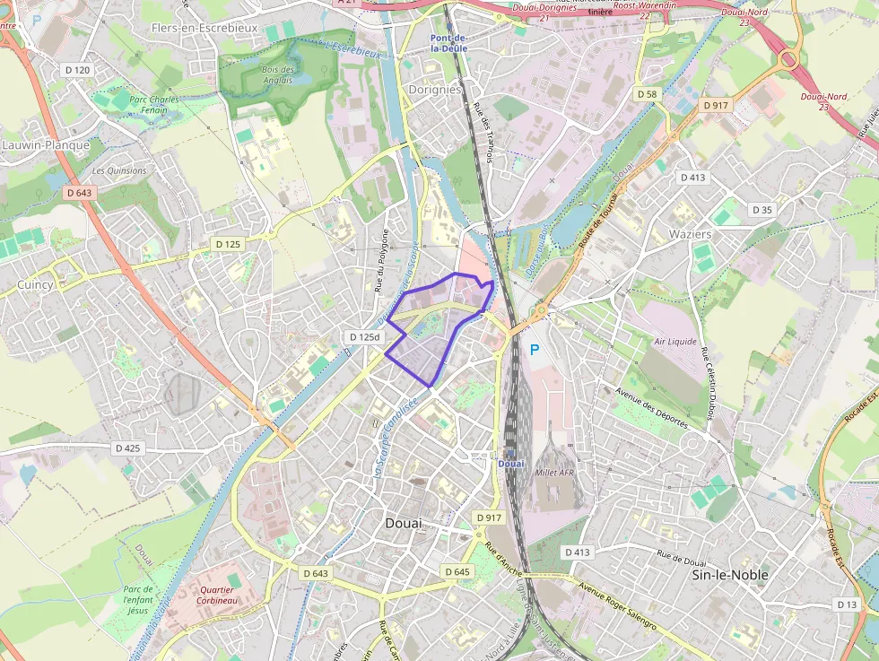 Appartement 75 m² trois pièces à vendre à Douai