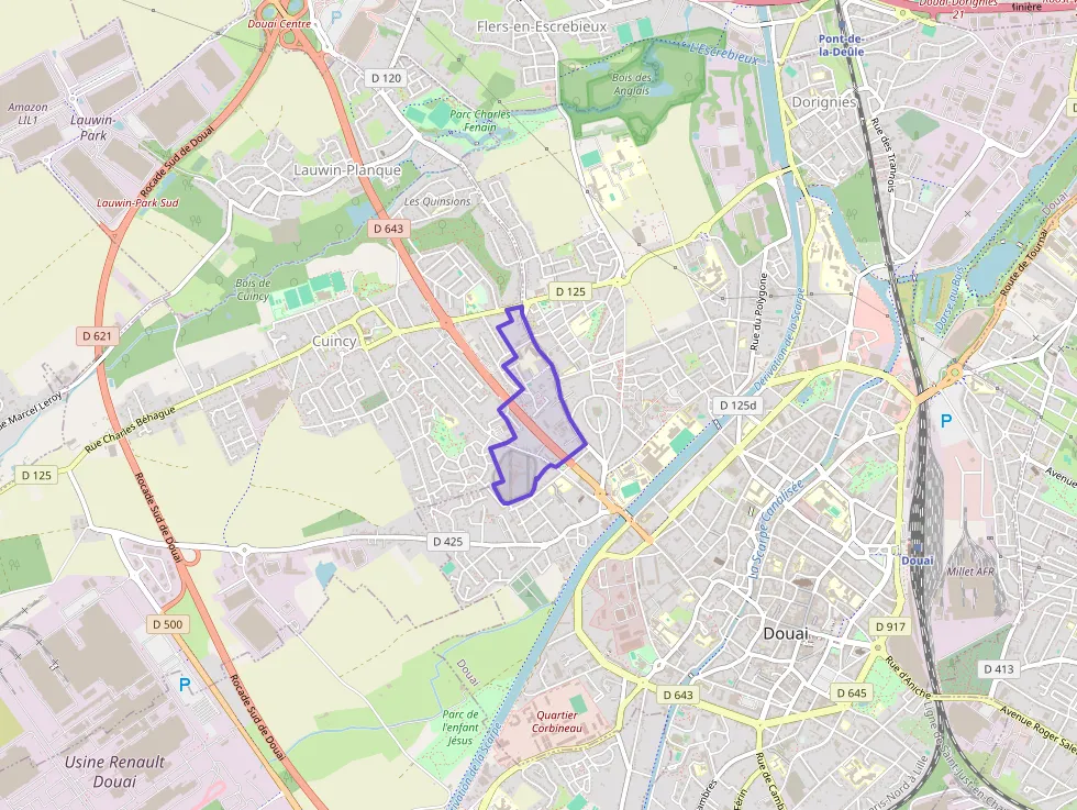 Appartement 63 m² trois pièces à vendre à Douai