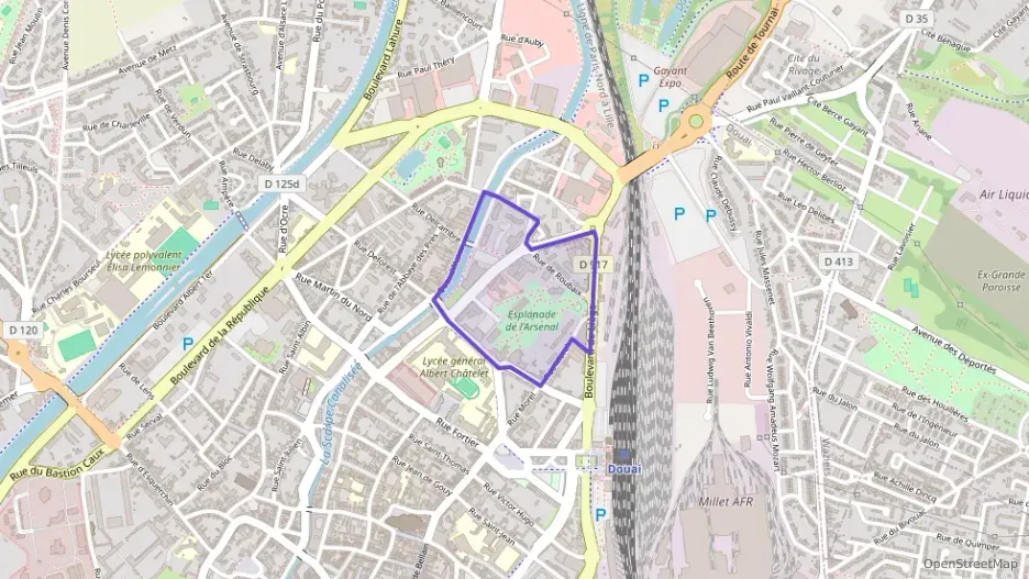 Appartement 63 m² trois pièces à vendre à Douai