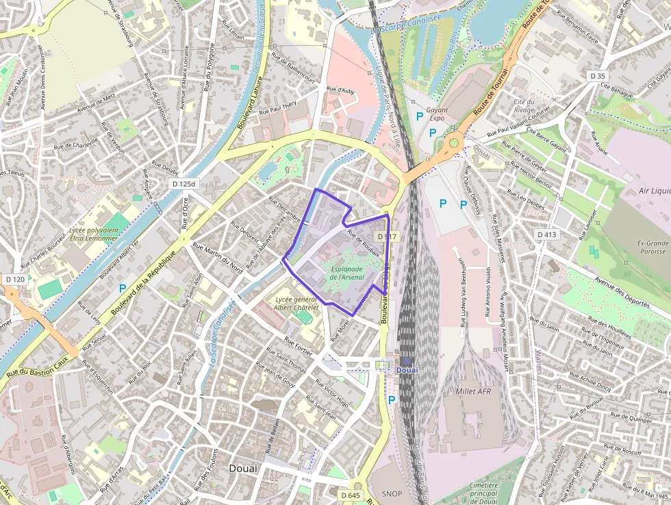 Appartement 70 m² trois pièces à vendre à Douai