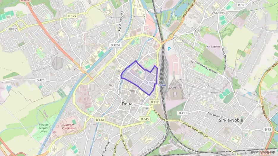 Appartement 46 m² deux pieces à vendre à Douai