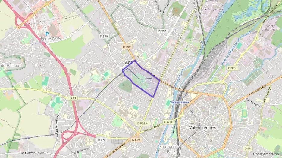 Appartement 55 m² deux pieces à vendre à Anzin Appartement 55 m² deux pieces à vendre à Anzin