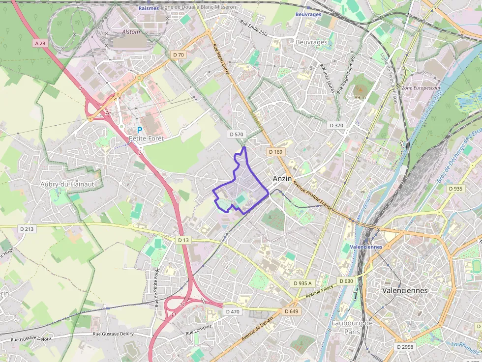 Appartement 35 m² deux pieces à vendre à Anzin