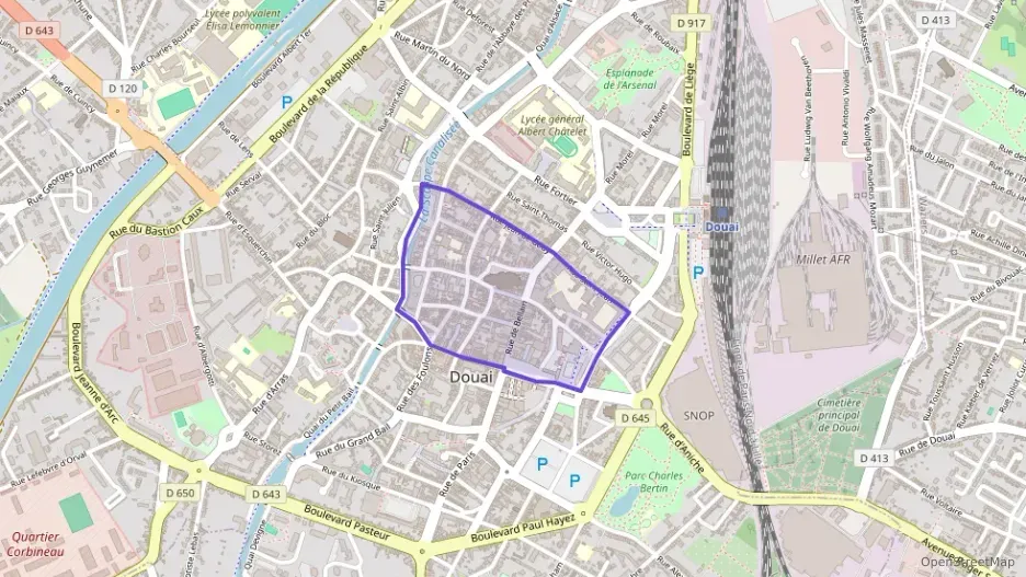 Appartement 55 m² trois pièces à vendre à Douai