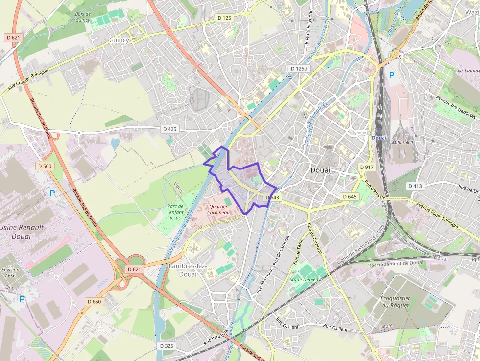 Appartement 69 m² quatre pièces à vendre à Douai