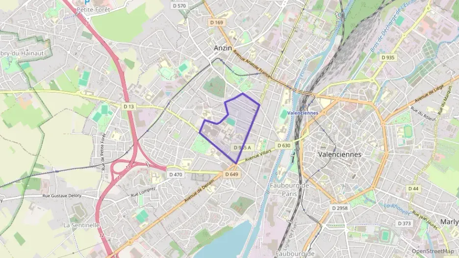 Appartement 35 m² une piece à vendre à Valenciennes