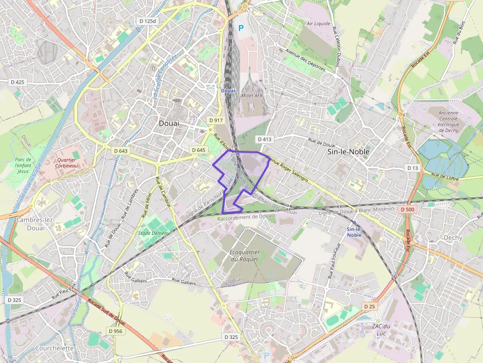 Appartement 70 m² deux pieces à vendre à Douai