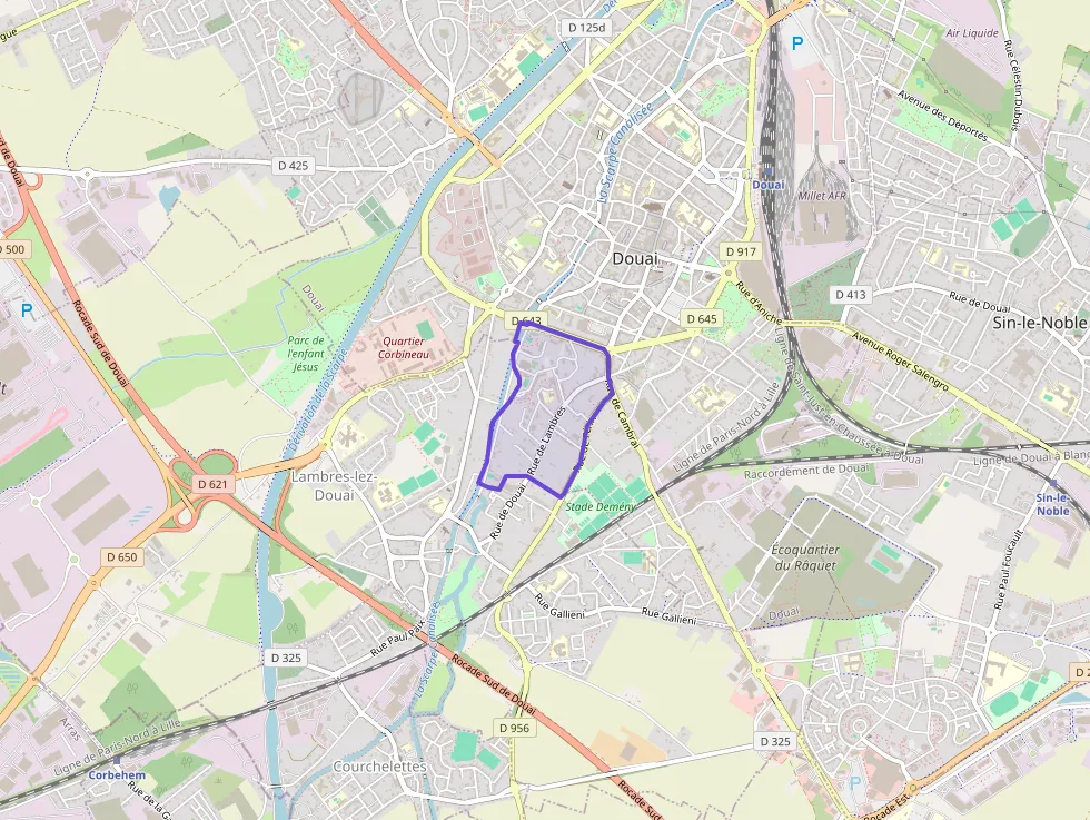 Appartement 114 m² quatre pièces à vendre à Douai