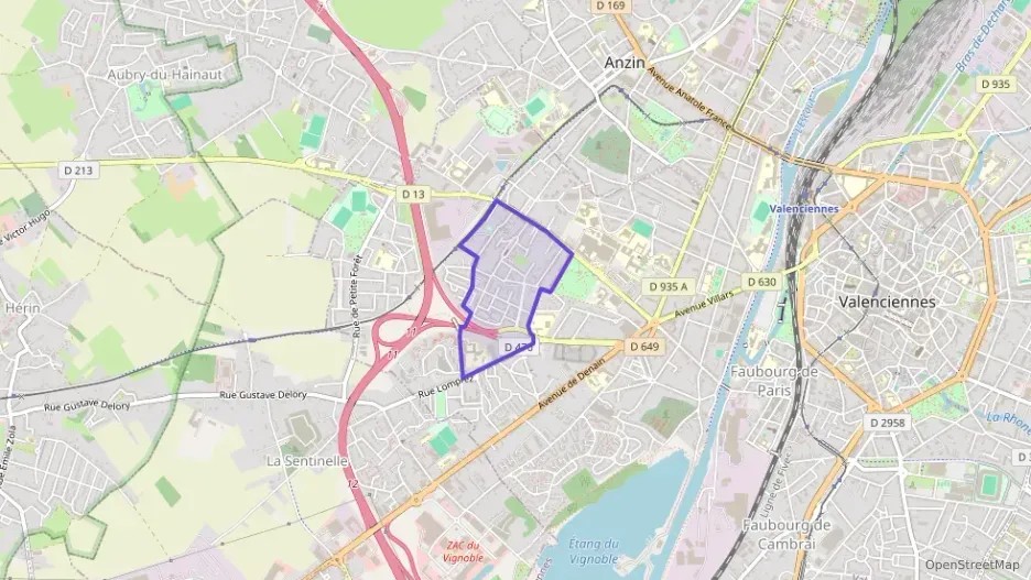 Appartement 44 m² deux pieces à vendre à Valenciennes