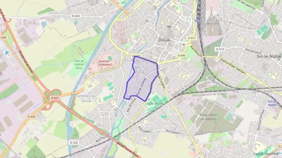 Appartement 48 m² deux pieces à vendre à Douai