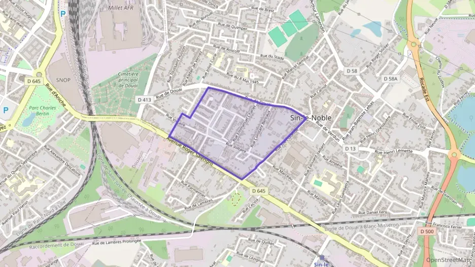 Appartement 70 m² deux pieces à vendre à Sin-le-Noble Appartement 70 m² deux pieces à vendre à Sin-le-Noble