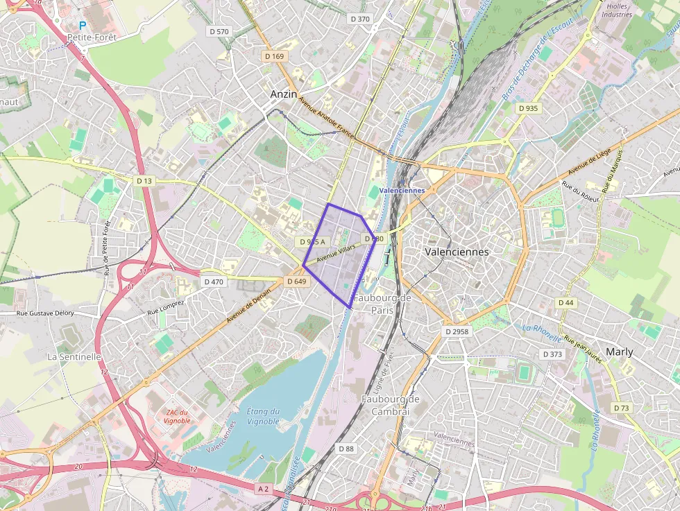 Appartement 74 m² trois pièces à vendre à Valenciennes