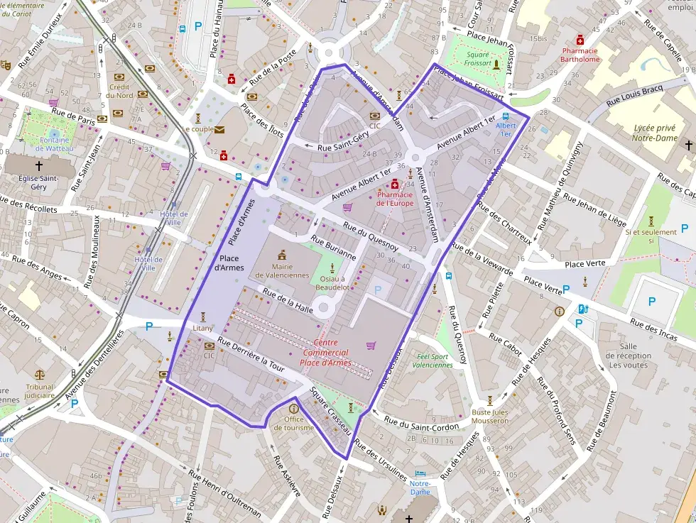 Appartement 117 m² quatre pièces à vendre à Valenciennes