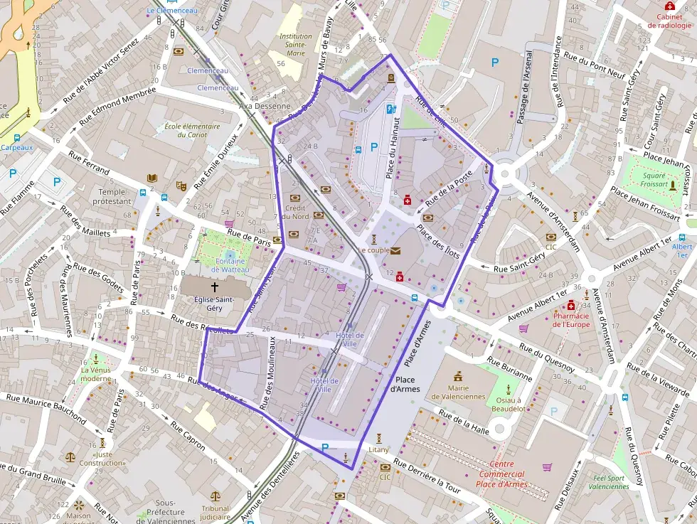 Appartement 124 m² quatre pièces à vendre à Valenciennes