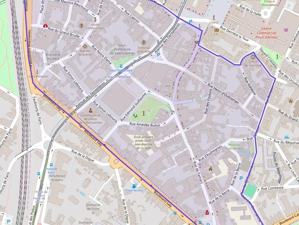 Appartement 92 m² quatre pièces à vendre à Valenciennes