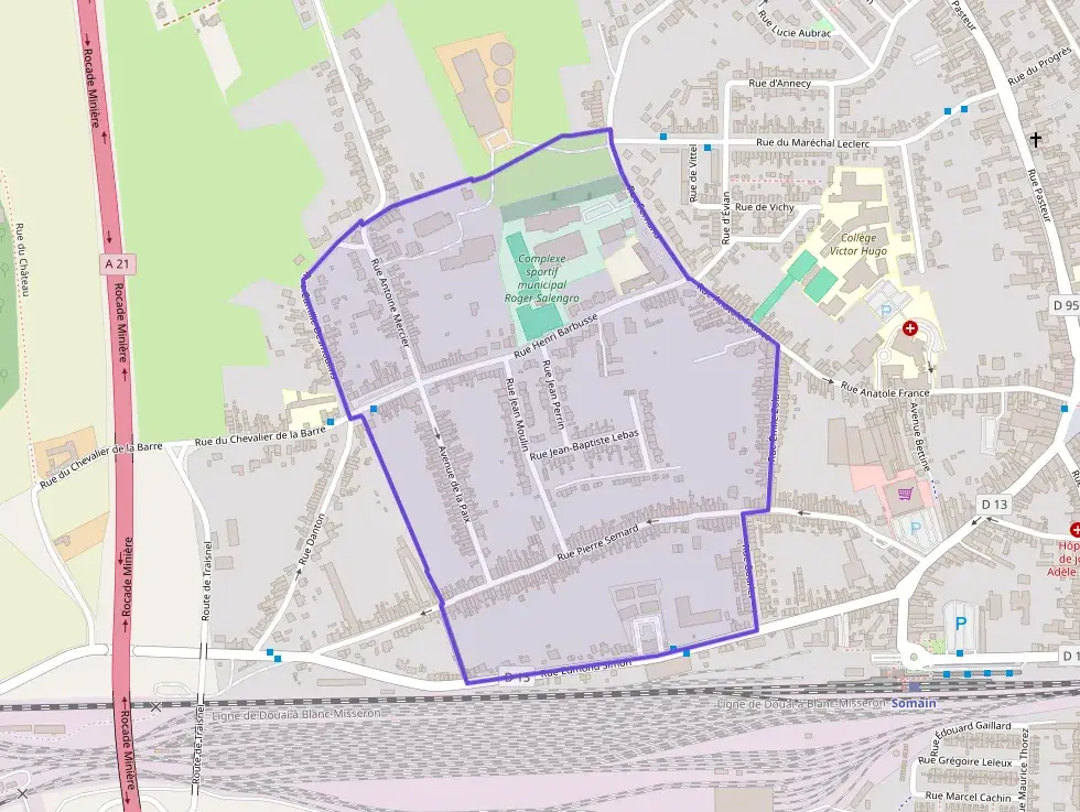 Appartement 47 m² deux pieces à vendre à Somain