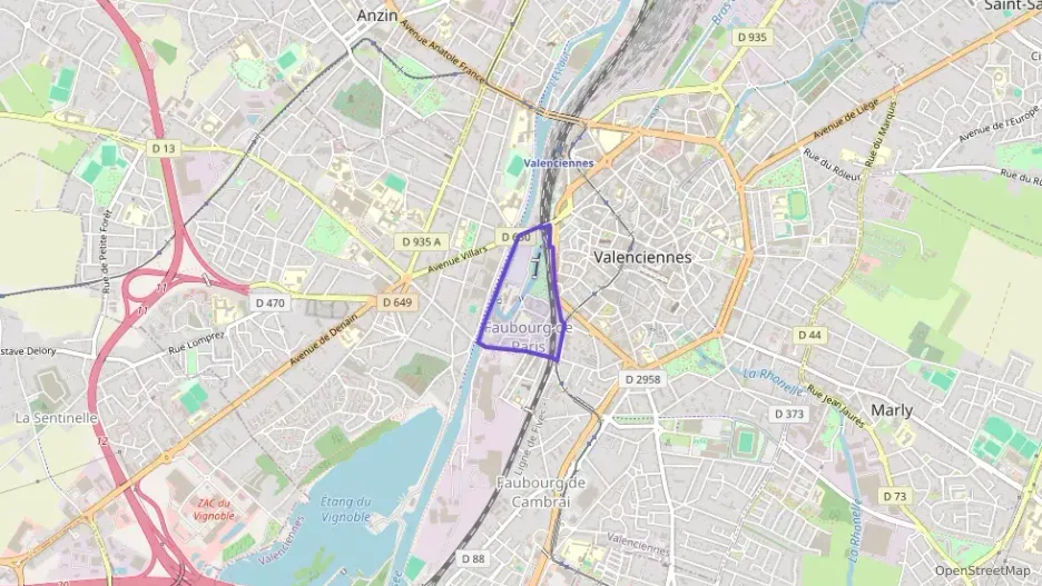 Appartement 34 m² deux pieces à vendre à Valenciennes Appartement 34 m² deux pieces à vendre à Valenciennes