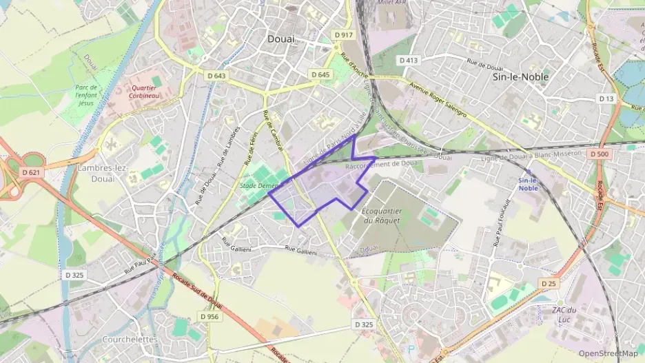 Appartement 50 m² deux pieces à vendre à Douai