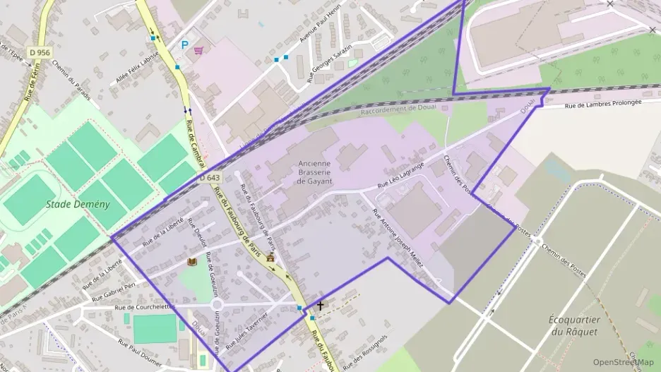 Appartement 59 m² deux pieces à vendre à Douai