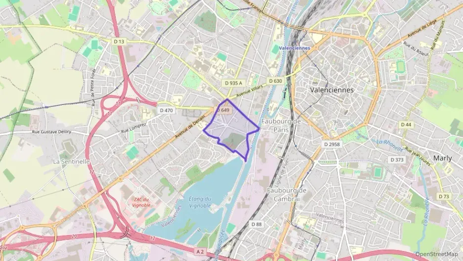 Appartement 46 m² deux pieces à vendre à Valenciennes