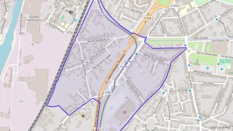 Appartement 47 m² deux pieces à vendre à Valenciennes