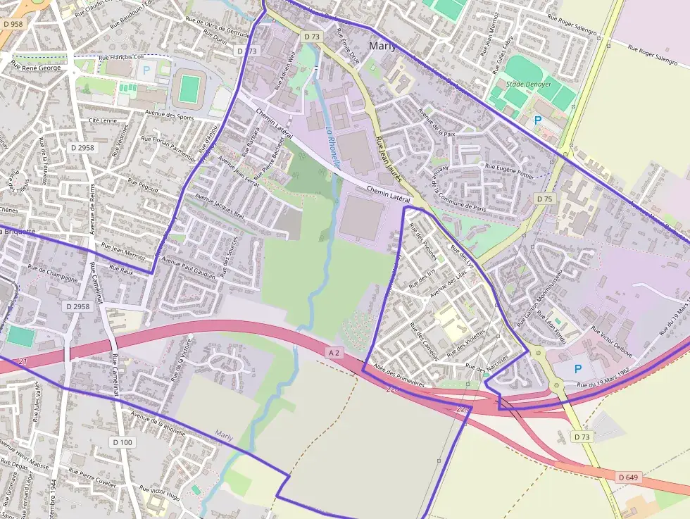 Appartement 85 m² quatre pièces à vendre à Marly