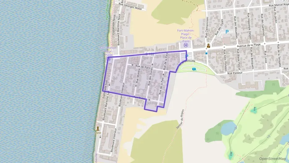 Appartement 55 m² trois pièces à vendre à Fort-Mahon-Plage Appartement 55 m² trois pièces à vendre à Fort-Mahon-Plage