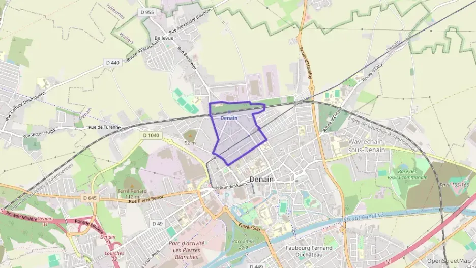 Appartement 56 m² trois pièces à vendre à Denain Appartement 56 m² trois pièces à vendre à Denain