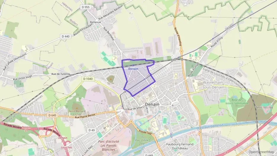 Appartement 28 m² une piece à vendre à Denain