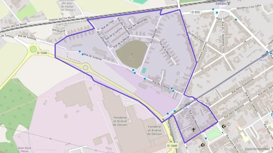 Appartement 50 m² deux pieces à vendre à Denain
