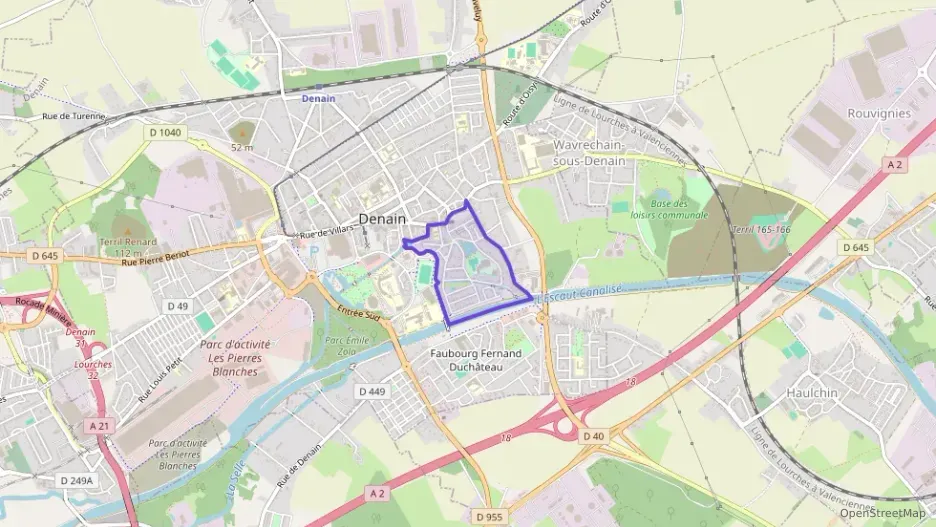 Appartement 75 m² trois pièces à vendre à Denain Appartement 75 m² trois pièces à vendre à Denain