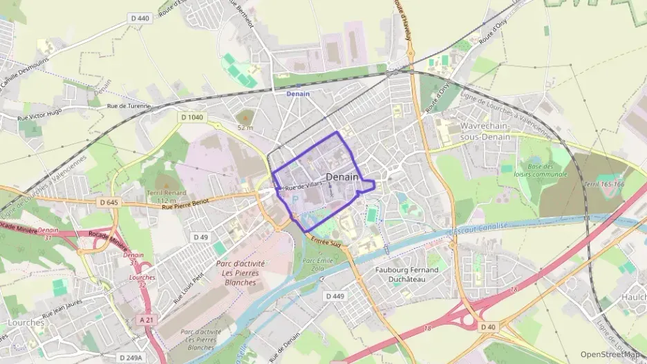 Appartement 60 m² deux pieces à vendre à Denain Appartement 60 m² deux pieces à vendre à Denain