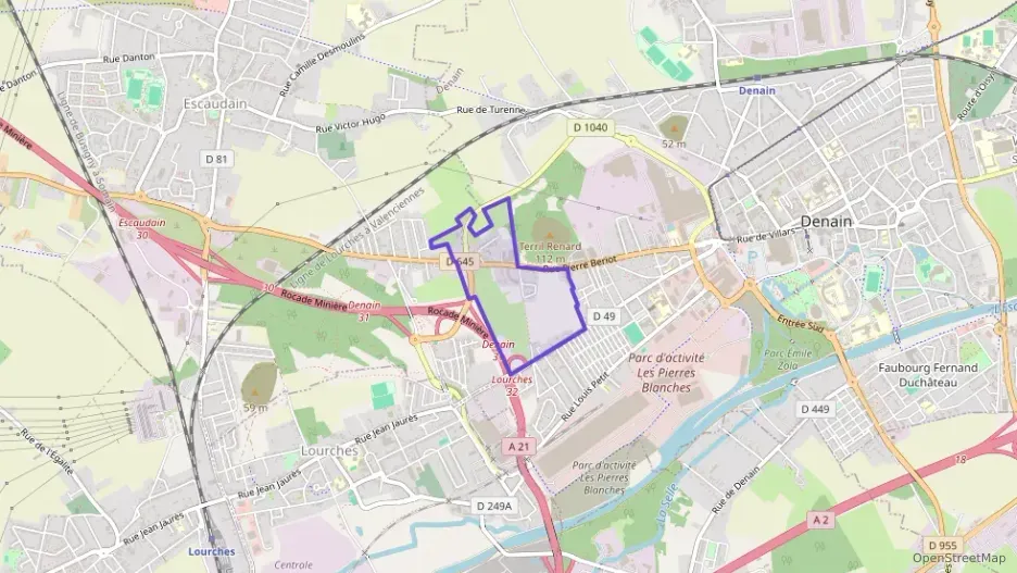 Appartement 25 m² une piece à vendre à Denain