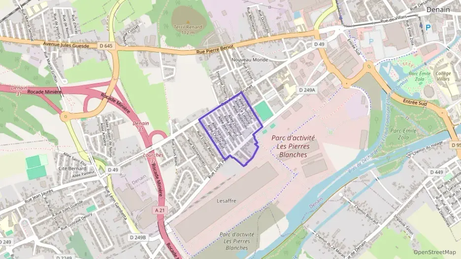 Appartement 41 m² deux pieces à vendre à Denain Appartement 41 m² deux pieces à vendre à Denain