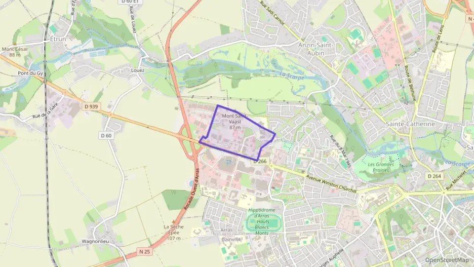 Appartement 70 m² quatre pièces à vendre à Arras