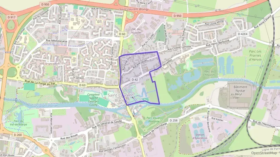 Appartement 95 m² trois pièces à vendre à Saint-Laurent-Blangy