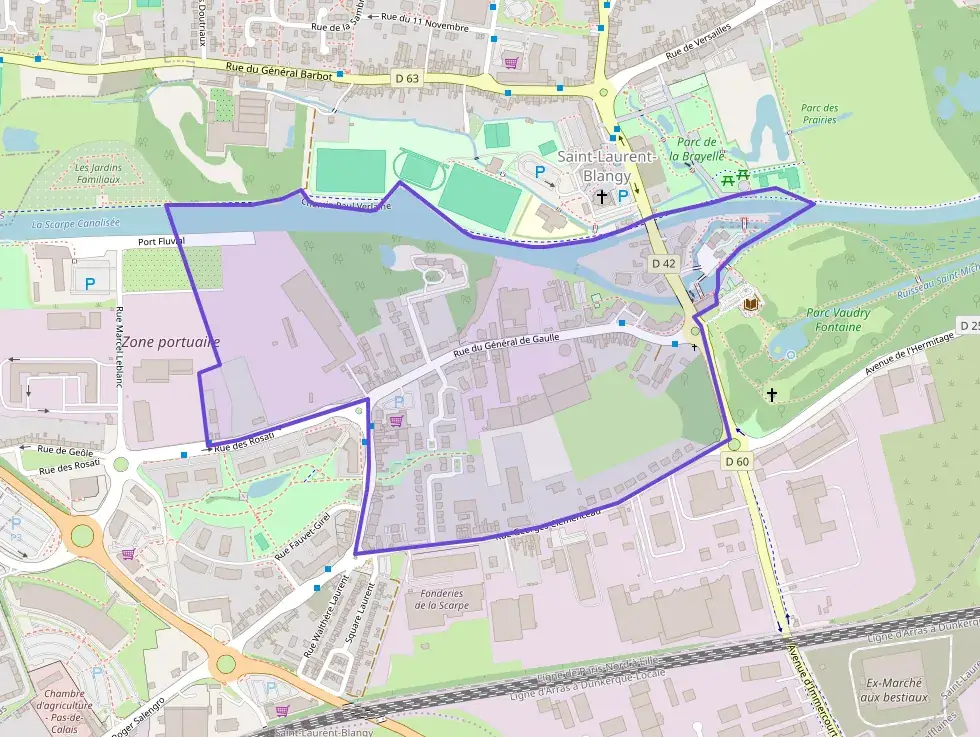 Appartement 65 m² trois pièces à vendre à Saint-Laurent-Blangy