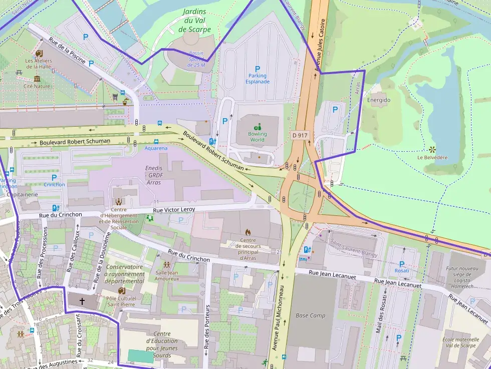 Appartement 60 m² trois pièces à vendre à Arras