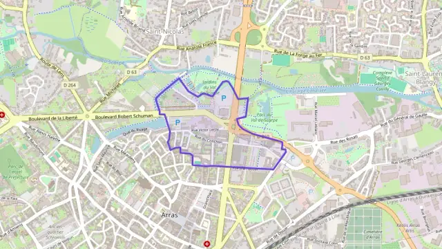 Appartement 60 m² trois pièces à vendre à Arras