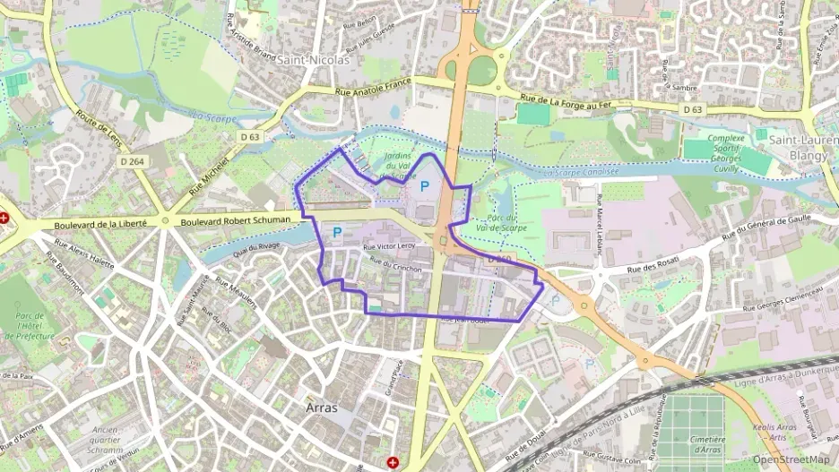 Appartement 41 m² une piece à vendre à Arras Appartement 41 m² une piece à vendre à Arras