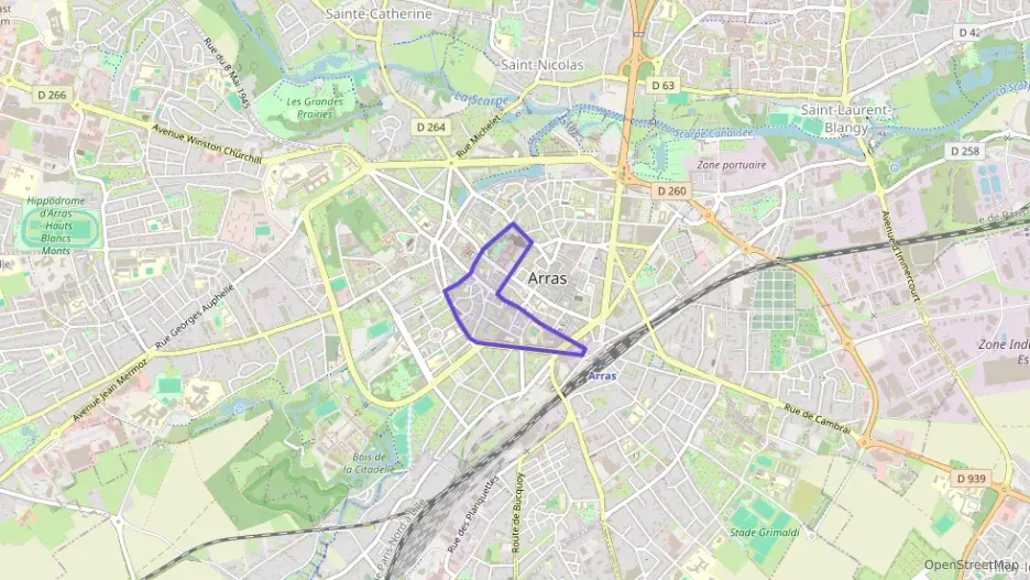 Appartement 60 m² deux pieces à vendre à Arras