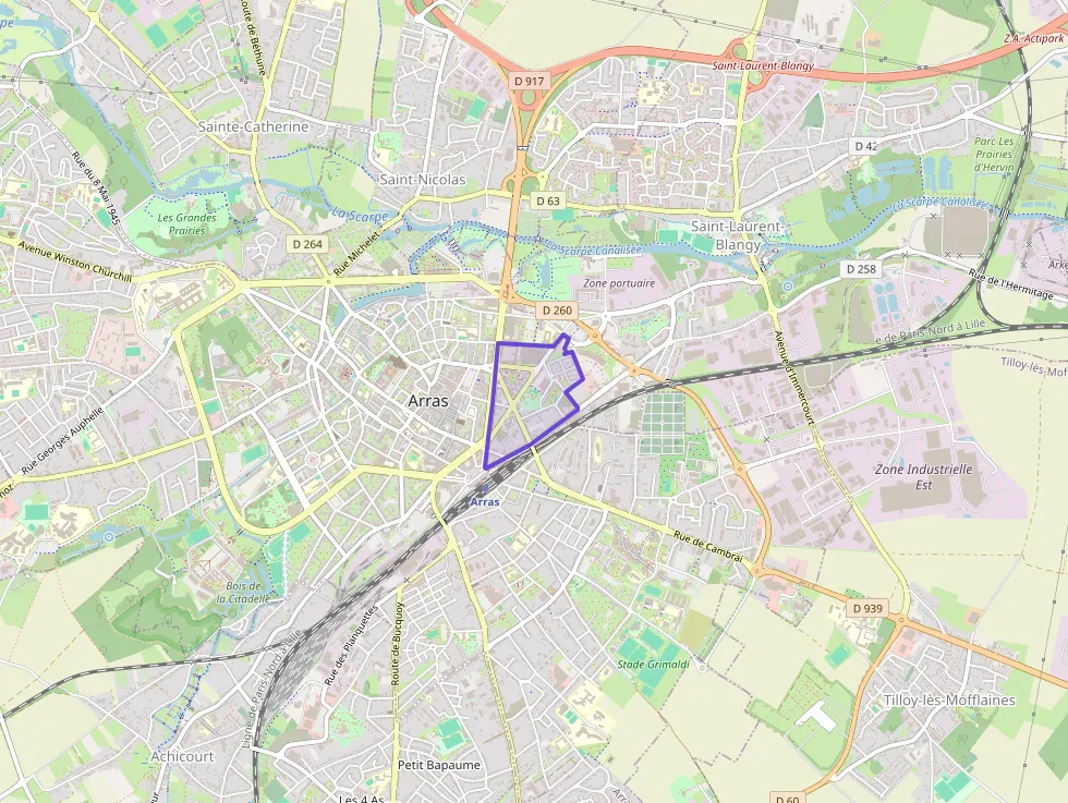 Appartement 30 m² deux pieces à vendre à Arras