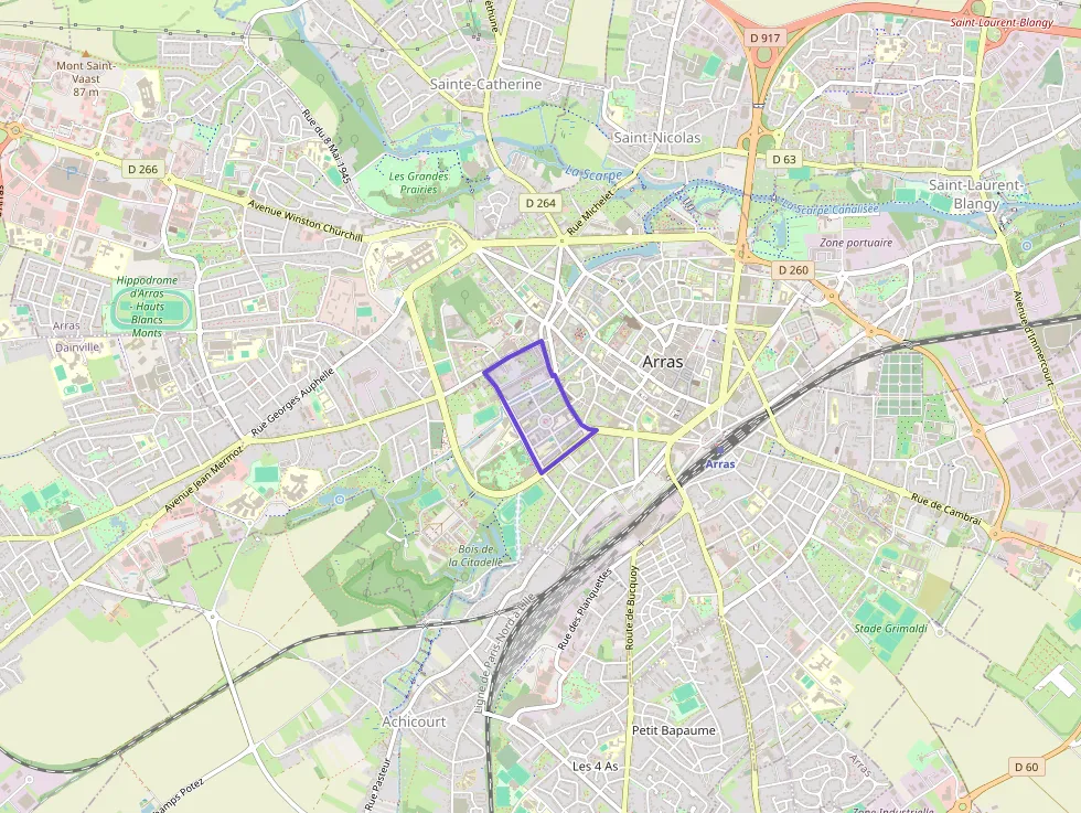 Appartement 44 m² deux pieces à vendre à Arras